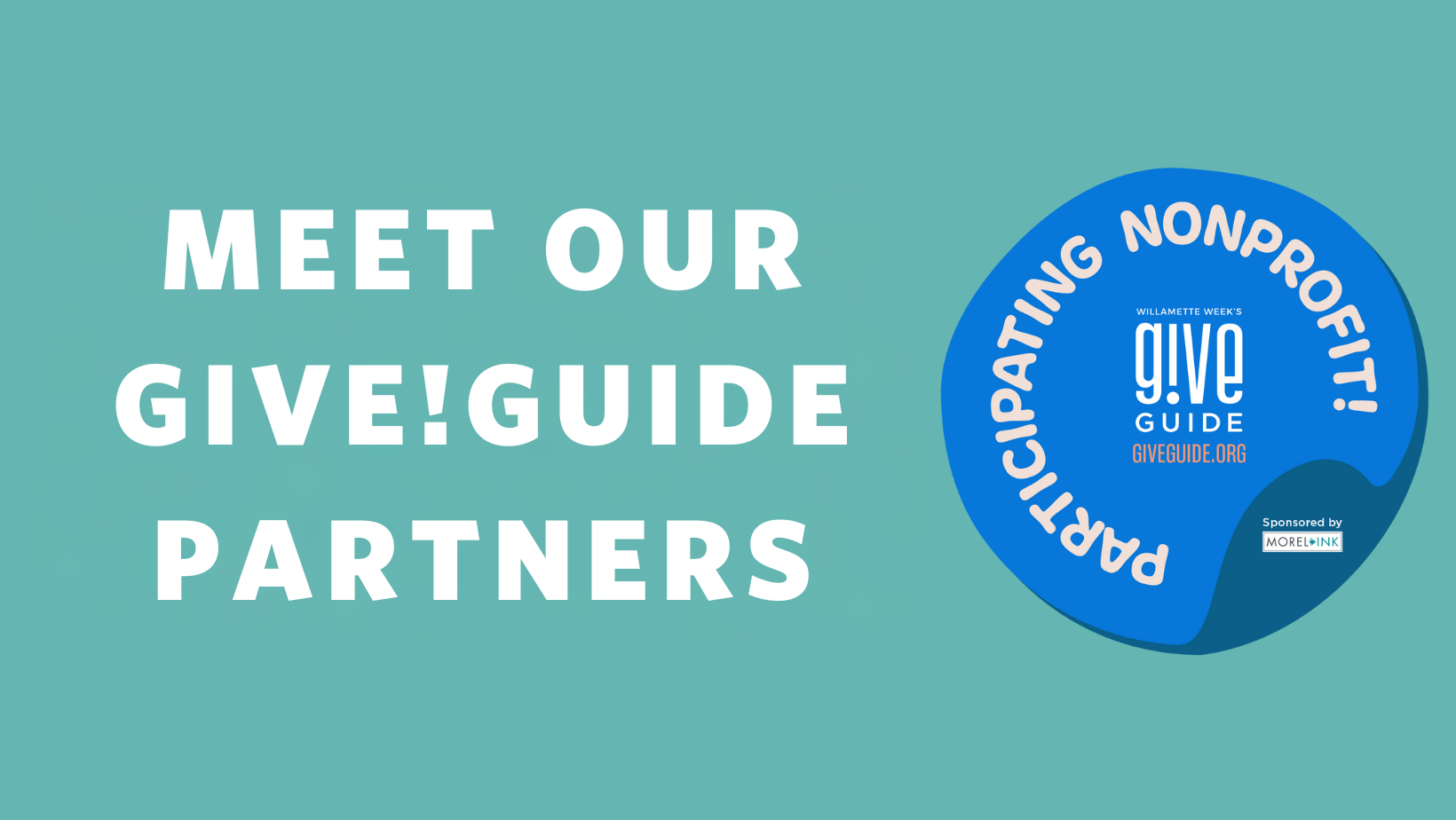 Meet Our Give!Guide Partners!