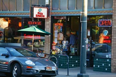 Storefront on Broadway street