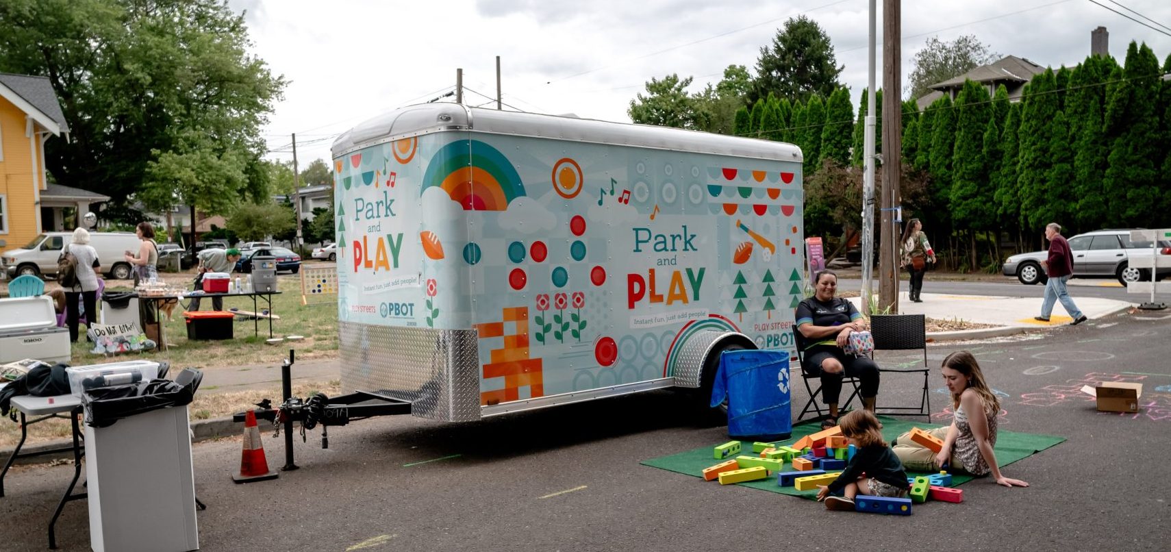 photo a play street featuring the play street trailer