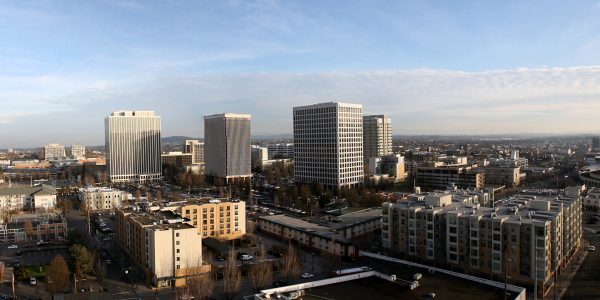 Lloyd District Fall Skyline